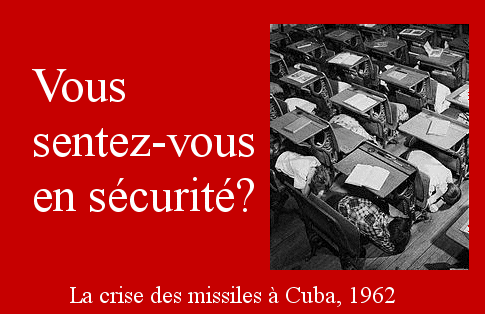 Vous sentez-vous en sécurité?